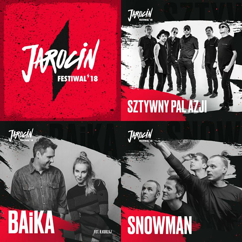 Kolejni artyści dołączają do składu Jarocin Festiwal – na scenie pojawią się Sztywny Pal Azji, Snowman i BAiKA.