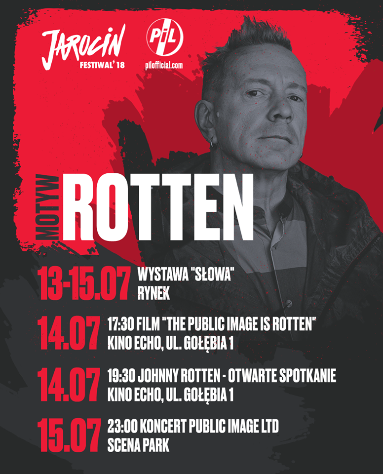 Motyw: ROTTEN! Jarocin Festiwal 2018 :)