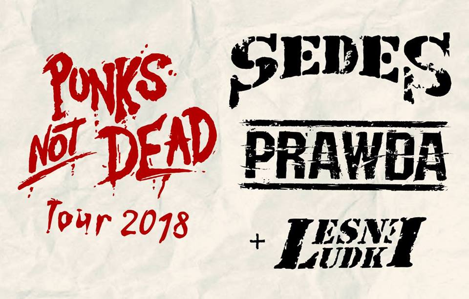Przypominamy! W najbliższą sobotę (27.10.2018 r.) na naszej scenie: Sedes / Prawda / Leśne Ludki! Przed koncertem spotkanie z muzykami.