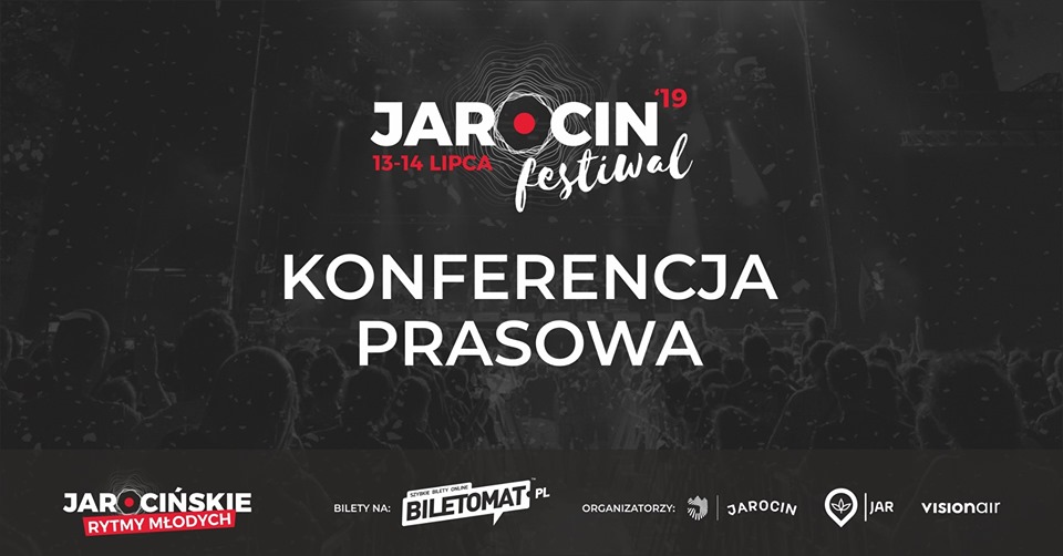 Konferencja prasowa o Jarocin Festiwal 2019 w SPR 13.05.2019 r.
