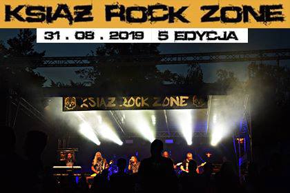 Książ Rock Zone Festiwal 2019 już za miesiąc :)