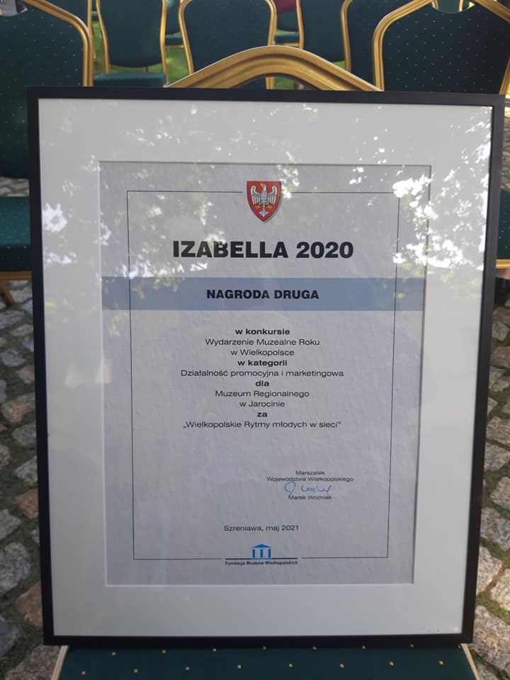 Izabella 2020 – odebraliśmy nagrodę :)
