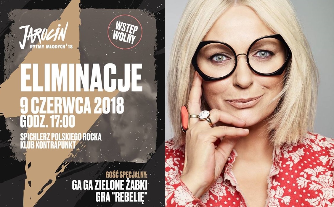 Spotkanie z K.Nosowską i koncert eliminacyjny JRM 2018 – już dziś (9.06.2018 r.)