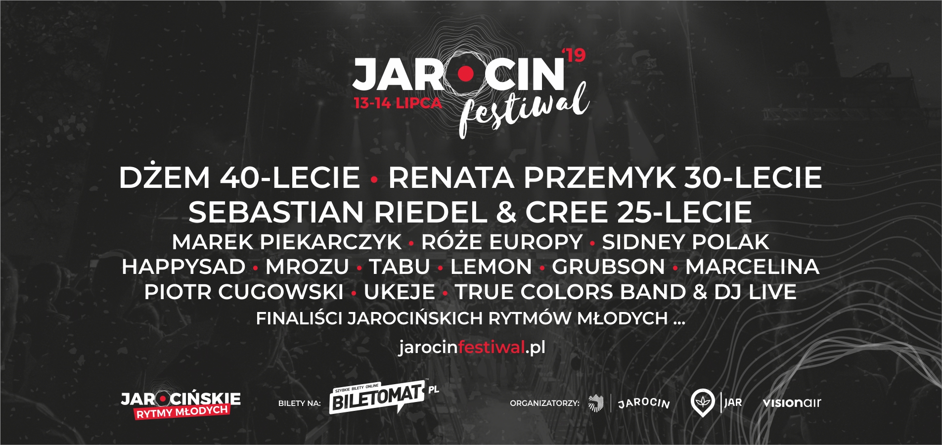 Wiemy kto zagra podczas Jarocin Festiwal 2019