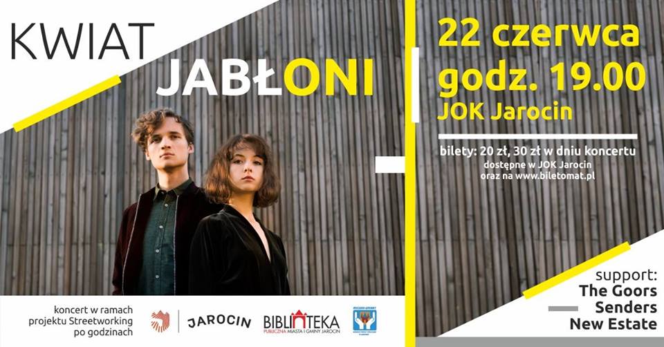Kwiat Jabłoni zagra za tydzień (22.06.2019 r.) w JOK Jarocin. Polecamy!