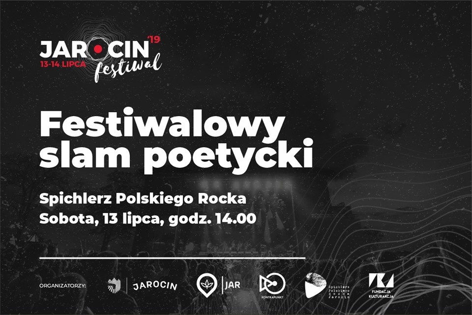 Festiwalowy slam poetycki – 13.07.2019 r.