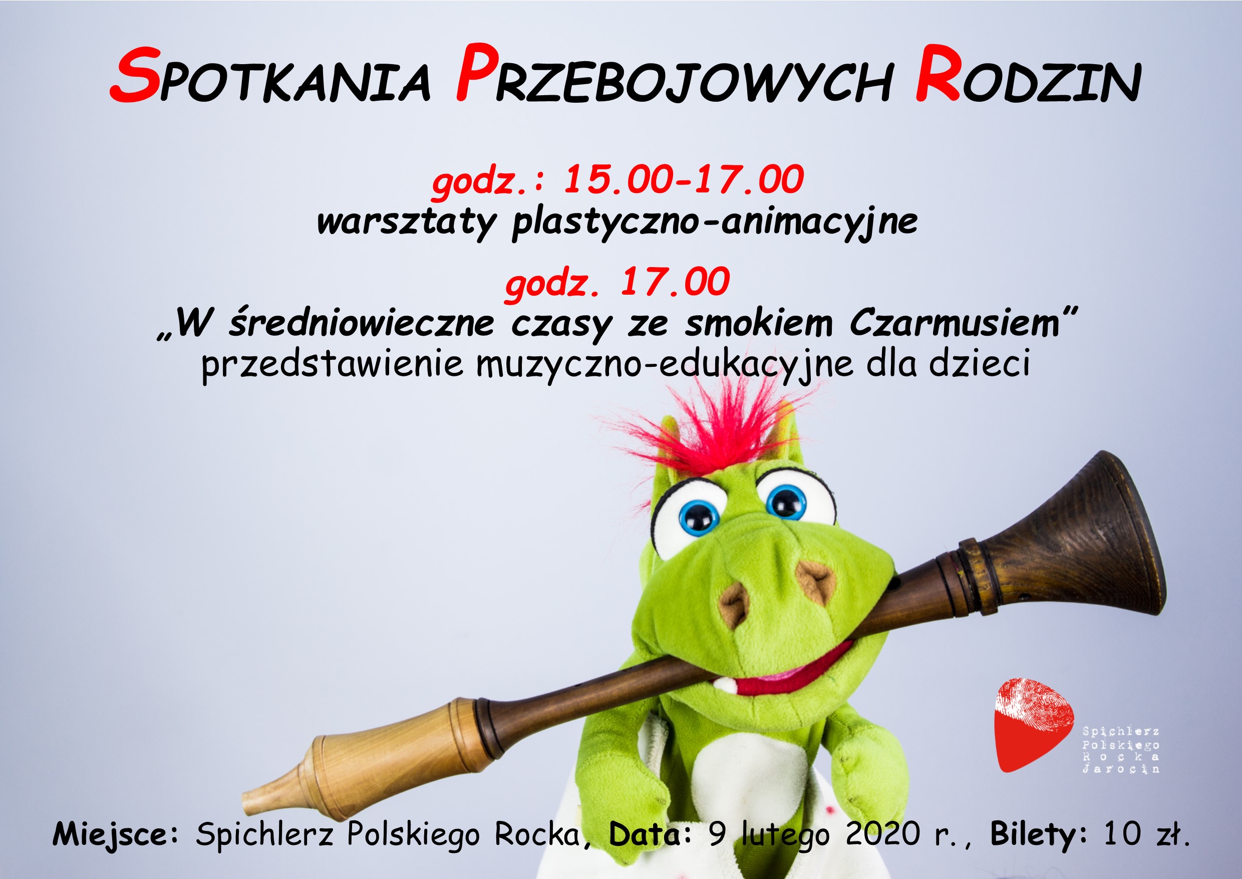 Spotkania Przebojowych Rodzin 2020 – odsłona 1 za 2 tygodnie (09.02.2020 r.). ZAPRASZAMY!!!