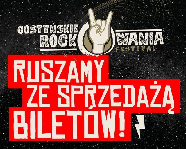Rusza sprzedaż biletów na Gostyńskie Rockowania Festival
